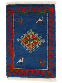 60X90 Gabbeh Rustic Teppich Moderner Schwarz/Dunkelblau (Wolle, Persien/Iran) Carpetvista