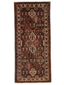 165X357 Bakhtiari Rug Oriental Runner
 Black/Brown (Wool, Persia/Iran) Carpetvista