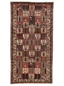 Alfombra Bakhtiar 165X315 Negro/Marrón (Lana, Persia/Irán)