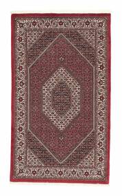 110X192 Bidjar With Silk Rug Oriental Dark Red/Black (Wool, Persia/Iran)