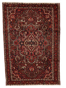  Bakhtiar Χαλι 206X309 Περσικό Μαλλινο Μαύρα/Σκούρο Κόκκινο Carpetvista
