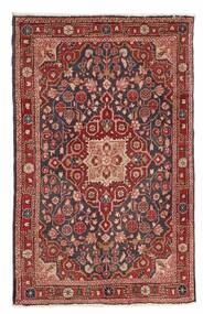  Hamadan Alfombra 68X107 Persa De Lana Rojo Oscuro/Negro Pequeño