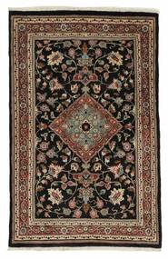 77X120 Alfombra Mahal Oriental Negro/Marrón (Lana, Persia/Irán)