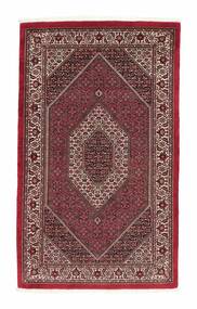  115X190 Bidjar With Silk Rug Dark Red/Black Persia/Iran