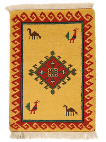  Persischer Gabbeh Rustic Teppich 60X90 Orange/Dunkelrot (Wolle, Persien/Iran)