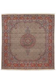  Orientalischer Moud Teppich 198X210 Quadratisch Braun/Dunkelrot Wolle, Persien/Iran