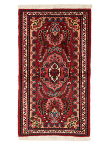 Tappeto Lillian 71X123 Rosso Scuro/Nero (Lana, Persia/Iran)