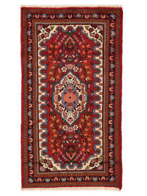  Lillian Rug 70X125 Persian Wool Dark Red/Black Small Carpetvista