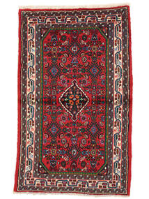 84X135 Hamadan Rug Oriental Dark Red/Black (Wool, Persia/Iran) Carpetvista