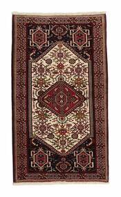 Gabbeh Kashkuli Teppich 80X140 Schwarz/Braun Wolle, Persien/Iran