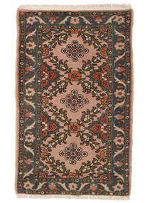 Lillian Matta 77X124 Brun/Svart Ull, Persien/Iran Carpetvista