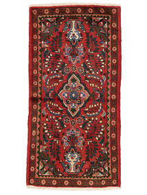 Tappeto Persiano Lillian 68X135 Rosso Scuro/Nero (Lana, Persia/Iran)