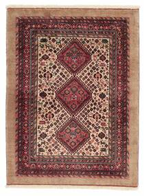  107X141 Medallion Small Gabbeh Kashkooli Rug Wool