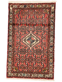  78X126 Asadabad Rug Black/Dark Red Persia/Iran Carpetvista