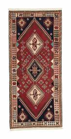 Tappeto Persiano Ghashghai 66X145 Rosso Scuro/Nero (Lana, Persia/Iran)