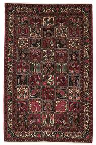  102X146 Bakthiari Fine Covor Negru/Dark Red Persia/Iran
