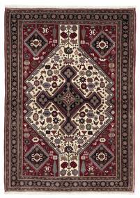  102X147 Gabbeh Kashkuli Vloerkleed Zwart/Bruin Perzië/Iran