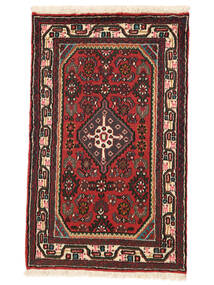 75X122 Medallion Small Hamadan Rug Wool, Carpetvista
