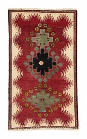 85X147 Alfombra Oriental Shiraz Rojo Oscuro/Marrón (Lana, Persia/Irán)