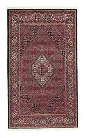 Alfombra Bidjar 110X185 Negro/Rojo Oscuro (Lana, Persia/Irán)