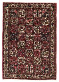 Bachtiar Fine Teppich 100X148 Schwarz/Dunkelrot Wolle, Persien/Iran