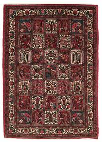  Bakhtiari Fine Rug 102X150 Persian Wool Black/Dark Red Small