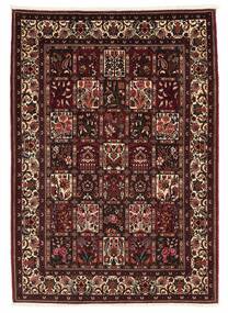 104X150 Bachtiar Fine Teppich Orientalischer Schwarz/Braun (Wolle, Persien/Iran)