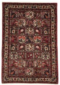 103X150 Bakhtiari Fine Rug Oriental Black/Dark Red (Wool, Persia/Iran)