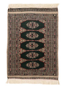  Oriental Pakistan Bokhara 2Ply Rug 62X88 Black/Brown Wool, Pakistan Carpetvista
