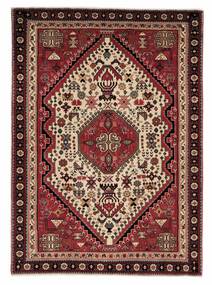 Abadeh Rug Rug 108X150 Black/Dark Red Wool, Persia/Iran