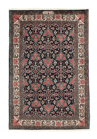 Alfombra Oriental Bidjar Sherkat Farsh 109X164 Negro/Rojo Oscuro (Lana, Persia/Irán)