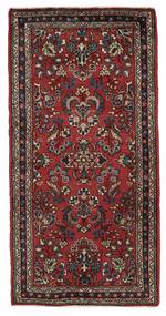 Alfombra Oriental Keshan 100X150 Negro/Rojo Oscuro (Lana, Persia/Irán)