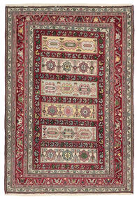  110X163 Righe Piccolo Kilim Golbarjasta Tappeto Lana