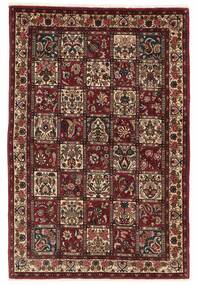  Persischer Bachtiar Fine Teppich 100X153 Schwarz/Braun (Wolle, Persien/Iran)