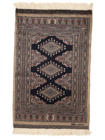  64X99 Medalion Mic Pakistan Bukhara 2Ply Covor Lână, Carpetvista