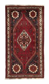  Persan Ghashghai Covor 83X155 Negru/Dark Red