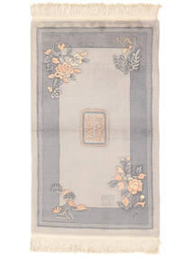 91X152 Tapete Oriental China 90 Line Laranja/Bege (Lã, China) Carpetvista