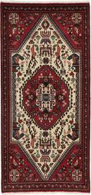 73X155 Tapete Ghashghai Oriental Preto/Vermelho Escuro (Lã, Pérsia/Irão)