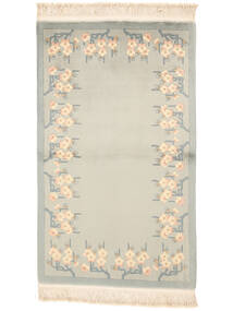  Oriental China 90 Line Rug 91X152 Yellow/Beige Wool, China Carpetvista