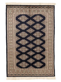  Pakistan Bukhara 2Ply Covor 125X183 Maro/Negru Carpetvista