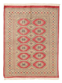  131X168 Medaille Klein Pakistan Bokhara 2Ply Vloerkleed Wol, Carpetvista