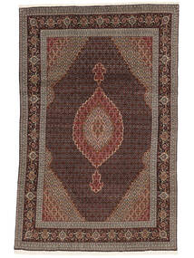  Persian Tabriz 40 Raj Rug 195X300 Brown/Black (Wool, Persia/Iran)