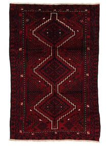 154X243 Tappeto Orientale Lori Nero/Rosso Scuro (Lana, Persia/Iran) Carpetvista