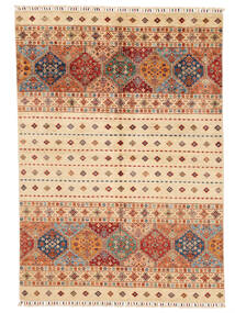 Shabargan Rug 171X241 Beige/Brown Wool, Afghanistan Carpetvista