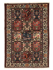 Alfombra Oriental Bakhtiar Collectible 107X155 Negro/Rojo Oscuro (Lana, Persia/Irán)