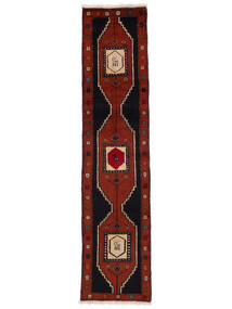  Klardasht Alfombra 65X293 Persa De Lana Negro/Rojo Oscuro Pequeño Carpetvista