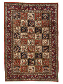  Oosters Bakhtiar Collectible Vloerkleed 210X300 Zwart/Bruin Wol, Perzië/Iran Carpetvista