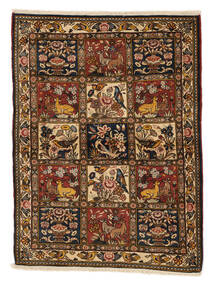 Alfombra Oriental Bakhtiar Collectible 112X146 Marrón/Negro (Lana, Persia/Irán)