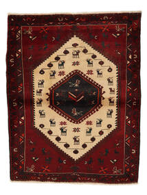  Persian Kelardasht Rug 113X142 Black/Orange (Wool, Persia/Iran)