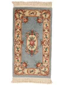  China 90 Line Covor 68X122 Maro/Gri Închis Carpetvista